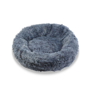 Kutyafekhely - kör - M méret - 60 cm - szürke