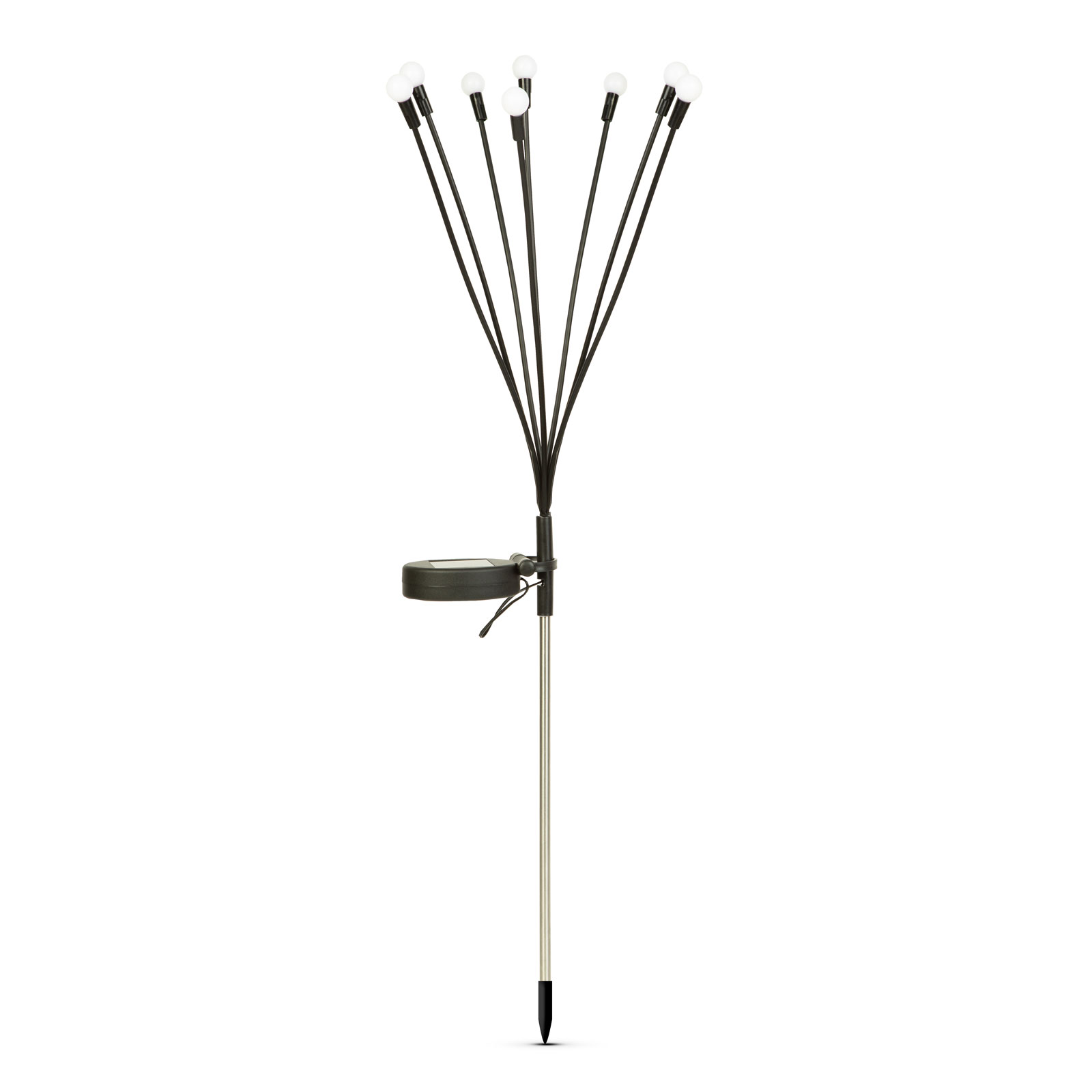 Leszúrható szolár lámpa - szentjánosbogár - 8 melegfehér LED - 70 cm - Image 2