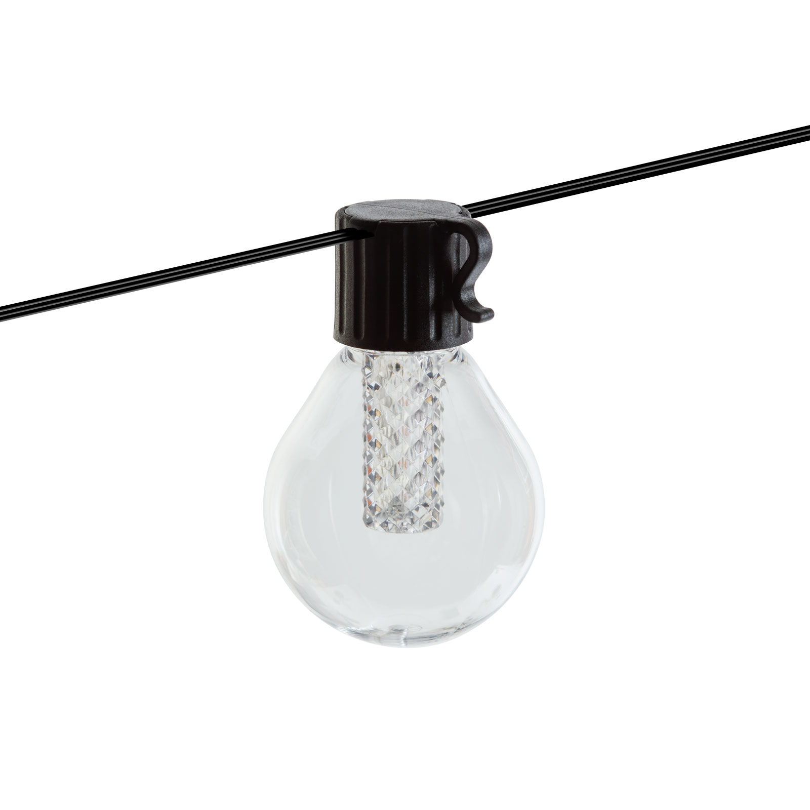 Smart szolár fényfüzér - 15 db fehér LED - állítható színhőmérséklet - 7,5 m - bluetooth - Image 5