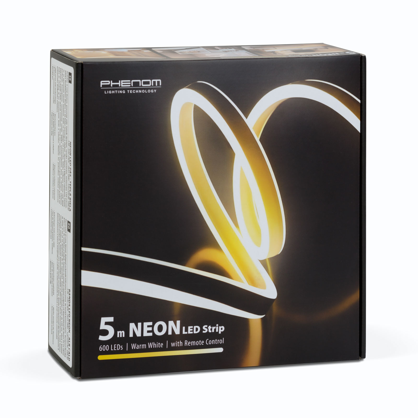 NEON LED szalag - melegfehér - 5 m - 220-240V - 2835 SMD - 120 LED/m - 6W/m - Image 5