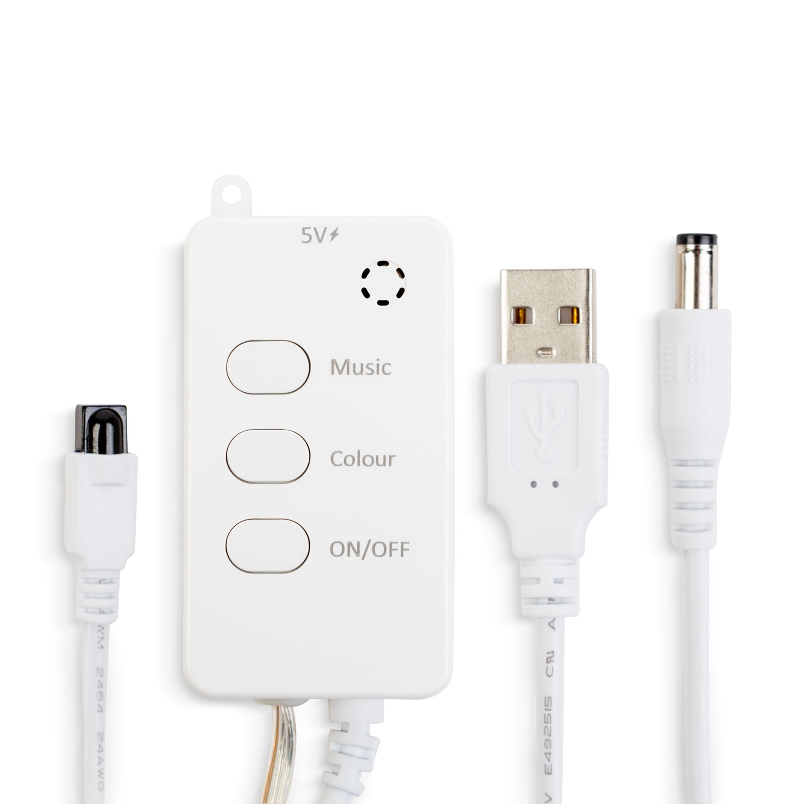Smart fényfüzér - csillag - zene mód - USB - 25 RGB LED - 5 m - Bluetooth - Image 5