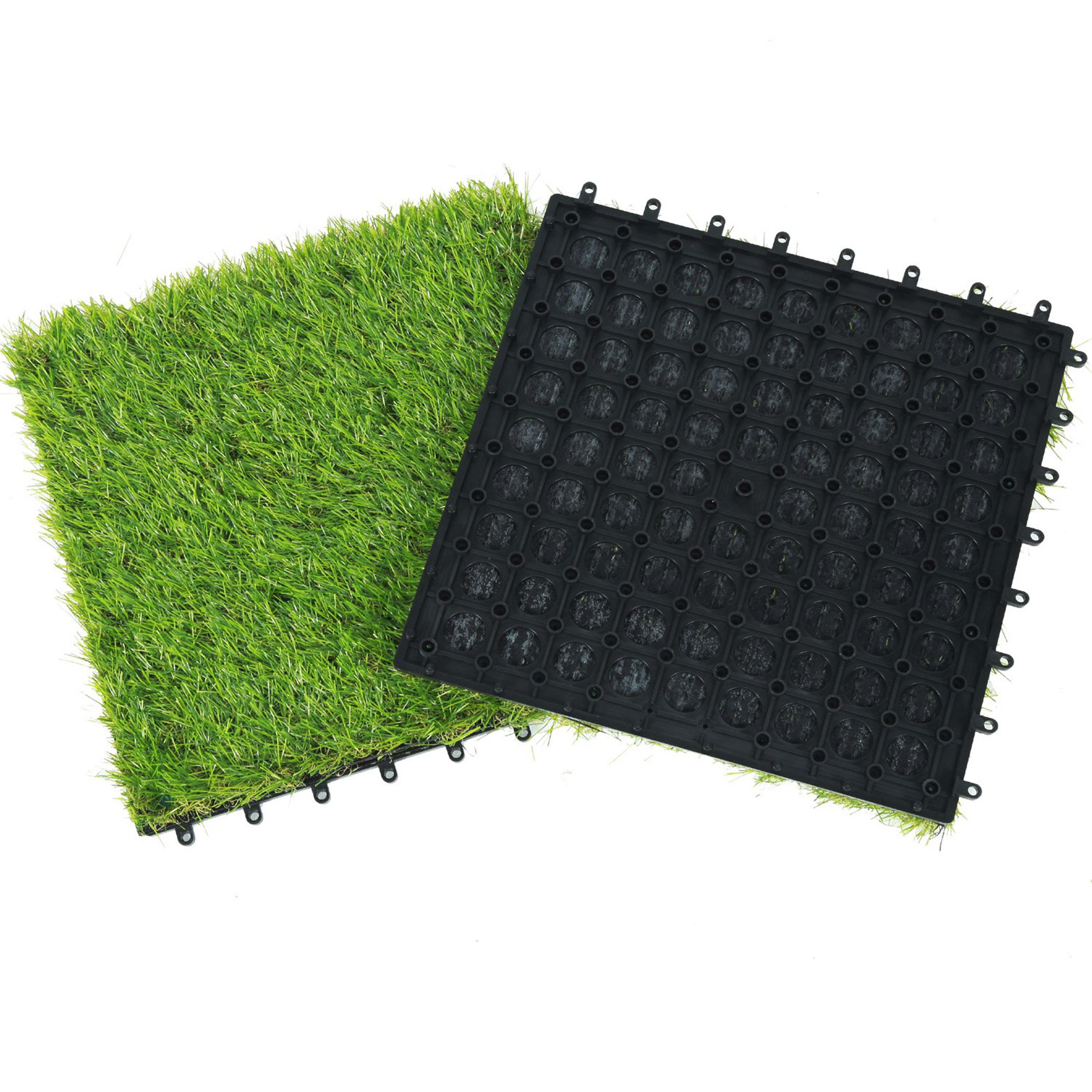 Műfű padlóburkolat - 30 x 30 cm - 11 db / csomag - Image 6