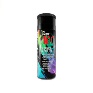 Akril zománcfesték - fémre, műanyagra, fára - 400 ml - fényes fekete