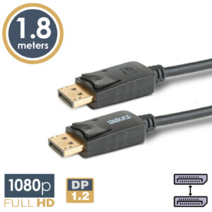 DisplayPort - Displayport kábel - 1.2 - 1080p - 1,8 m