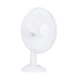 Asztali ventilátor - 30 cm - 35W - 3 sebesség - oszcilláló - fehér - 220-240V AC
