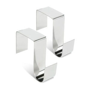 Kopogtató / Ajtódísz tartó - fém - 7 x 6,5 x 2 cm - 2 db / csomag