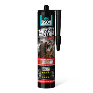 BISON Grizzly erős szerelési ragasztó - 370g