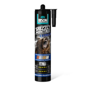 BISON Grizzly extrém erős szerelési ragasztó - 435g