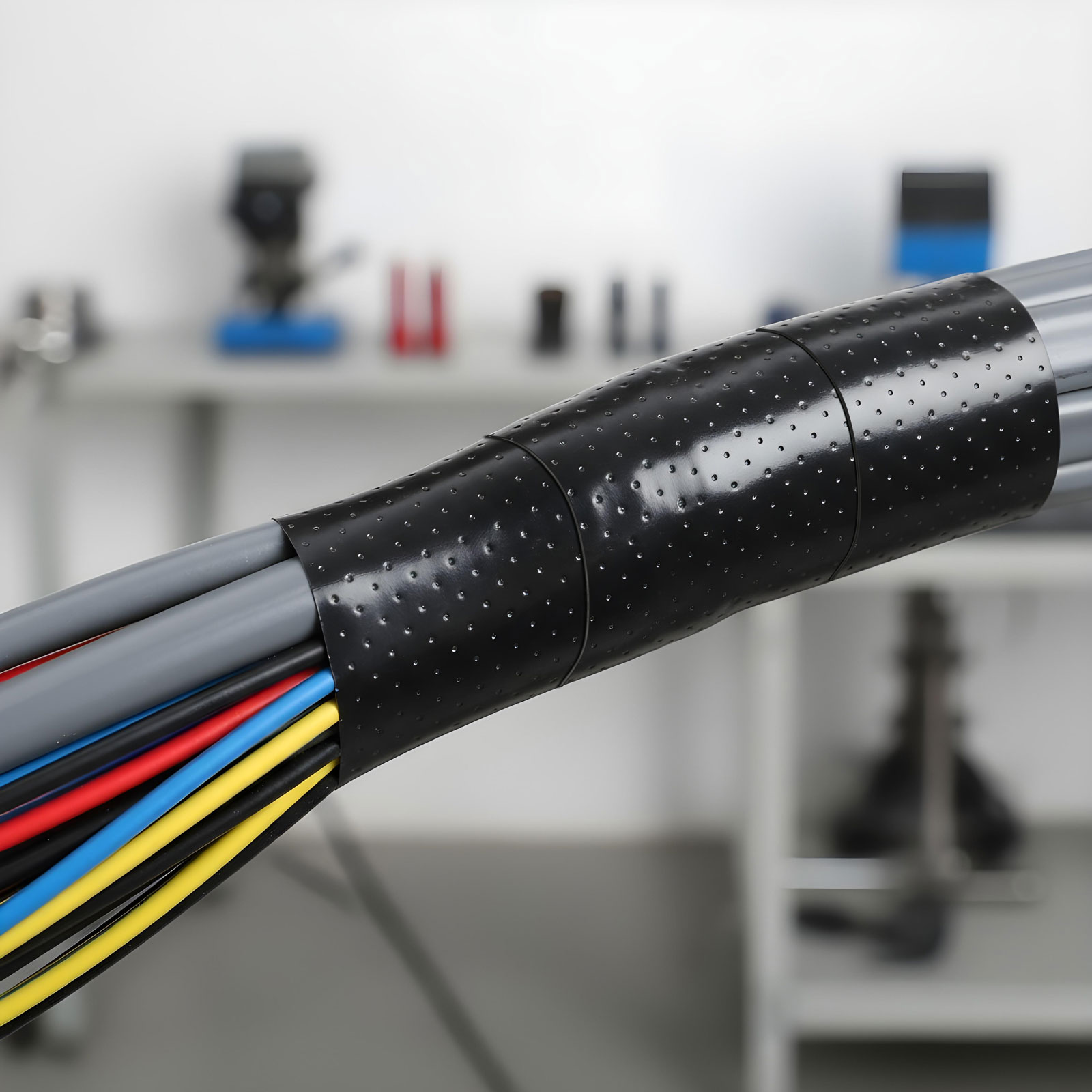 Önvulkanizáló szigetelőszalag - 5 m x 25 mm - max. 25 KV - fekete - Image 2