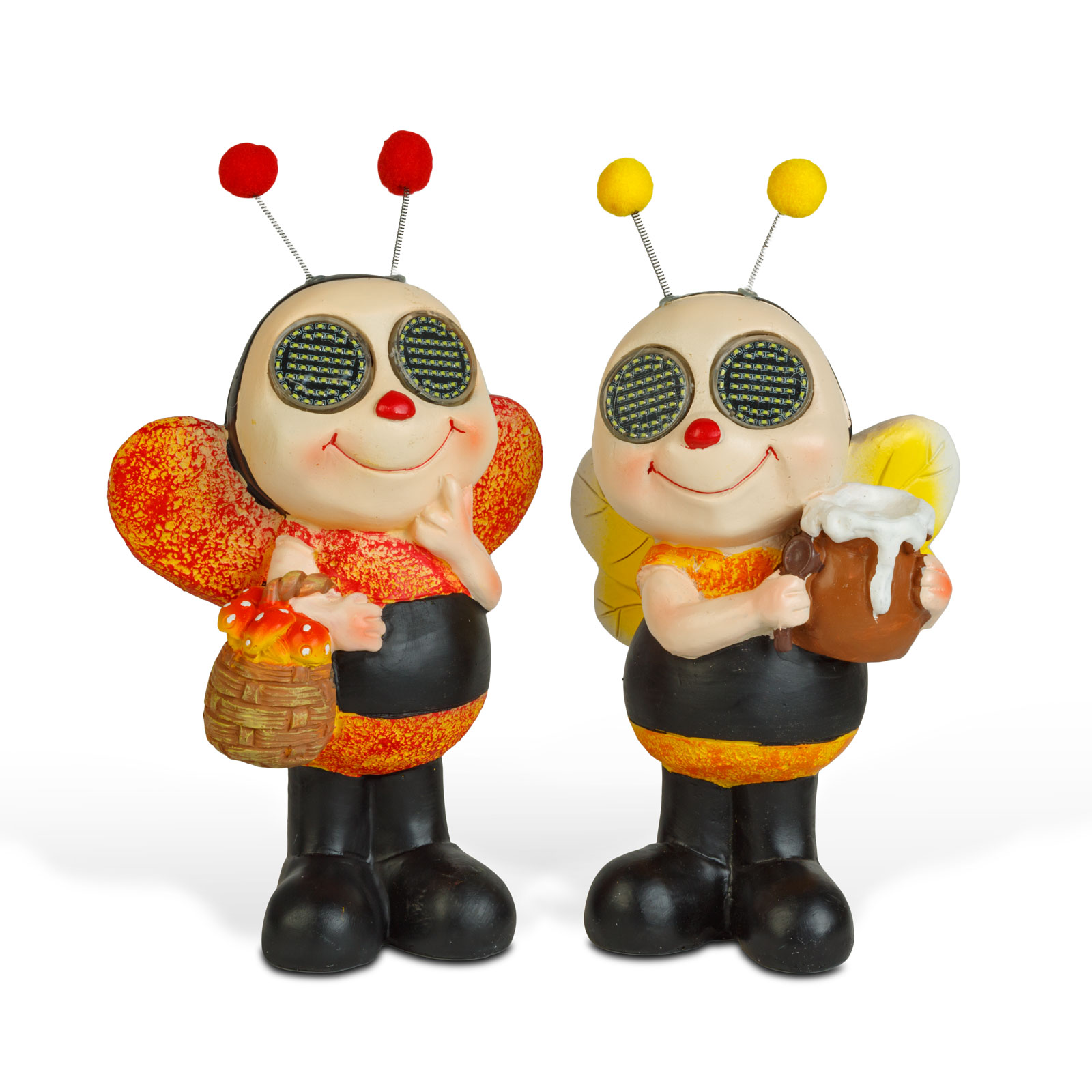 Szolár állatfigura - méhecske - mozgó szemekkel - 112 x SMD LED - 22 cm - 2 féle - Image 2