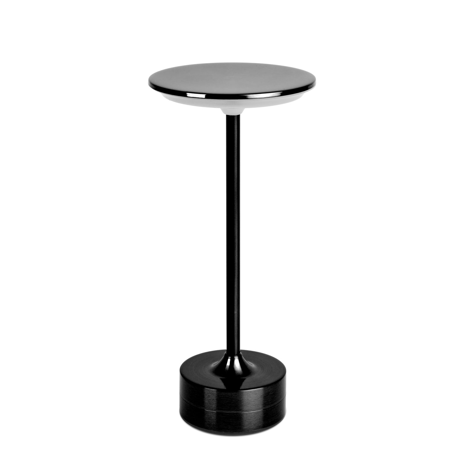 Asztali lámpa - fekete színű fém - állítható színhőm, fényerő - akkumulátoros - USB - Image 2