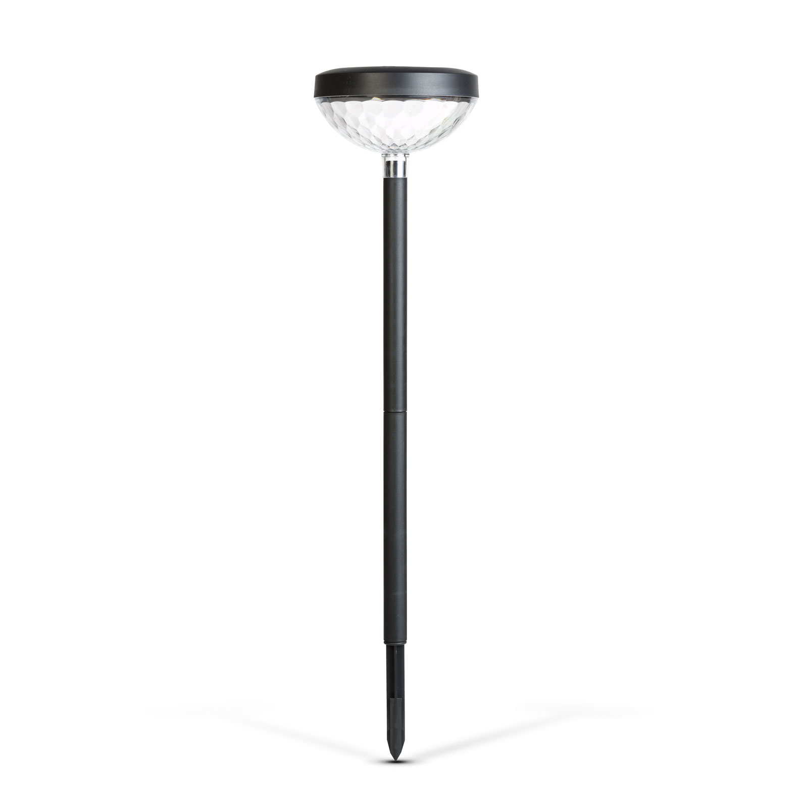 Leszúrható szolár lámpa - 1 + 1 melegfehér / RGB SMD LED - fekete - 53 x 11,4 cm - Image 2
