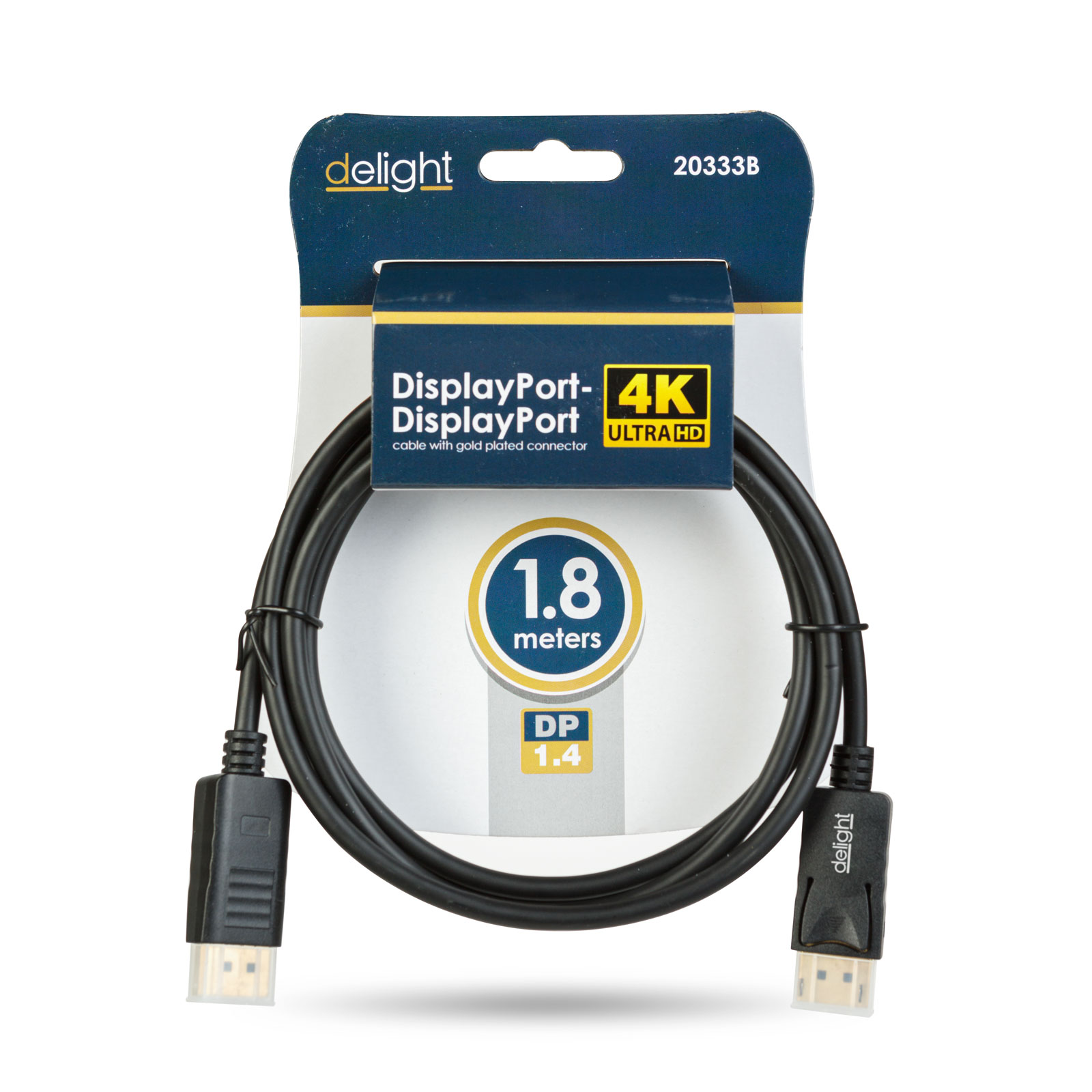 DisplayPort - Displayport kábel - 1.4 - 4K - 1,8 m - Image 2