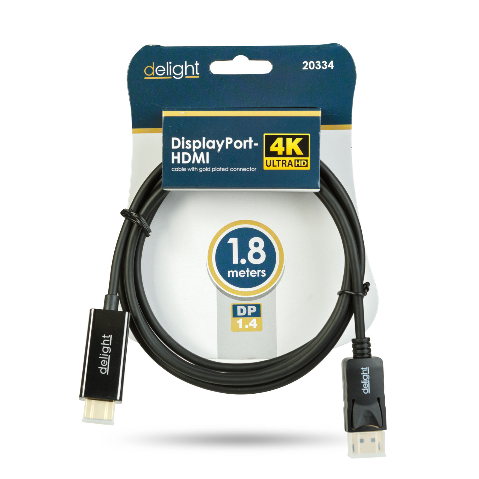 DisplayPort - HDMI kábel - 1.4 - 4K - 1,8 m - Image 2