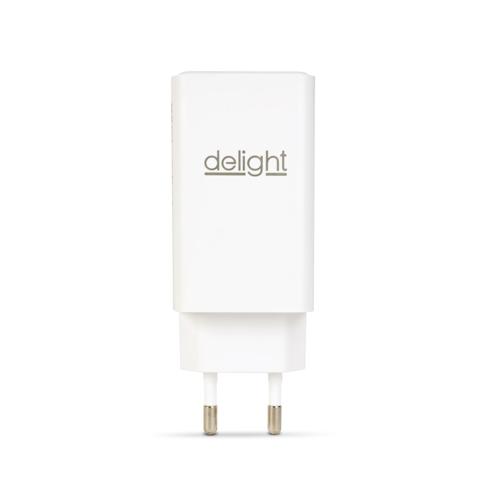 Hálózati Adapter - USB-A 20W + Type-C PD45W gyorstöltéssel - fehér - Image 2