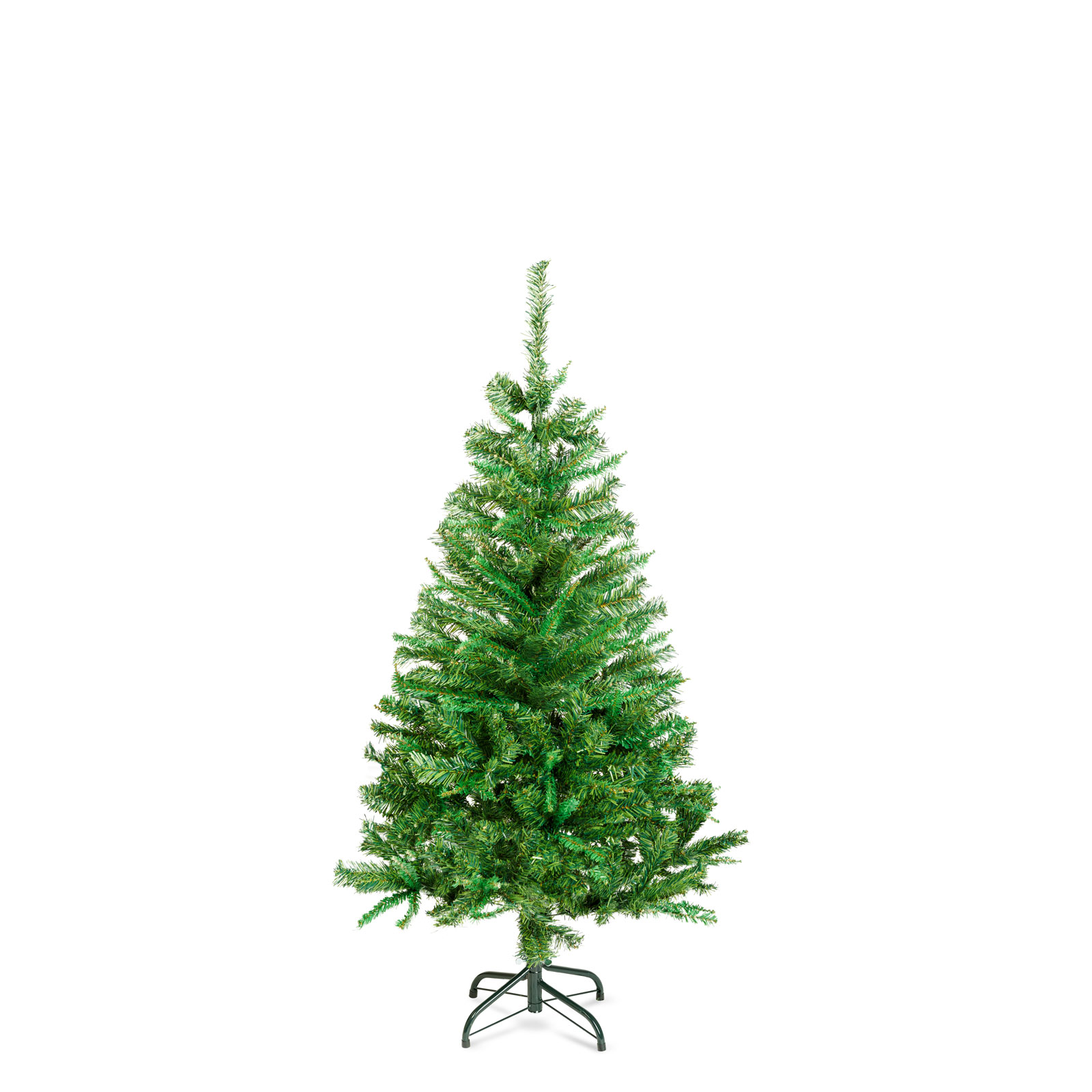 Műfenyő - 120 cm - 3D lucfenyő - kétszínű - PVC - Image 2