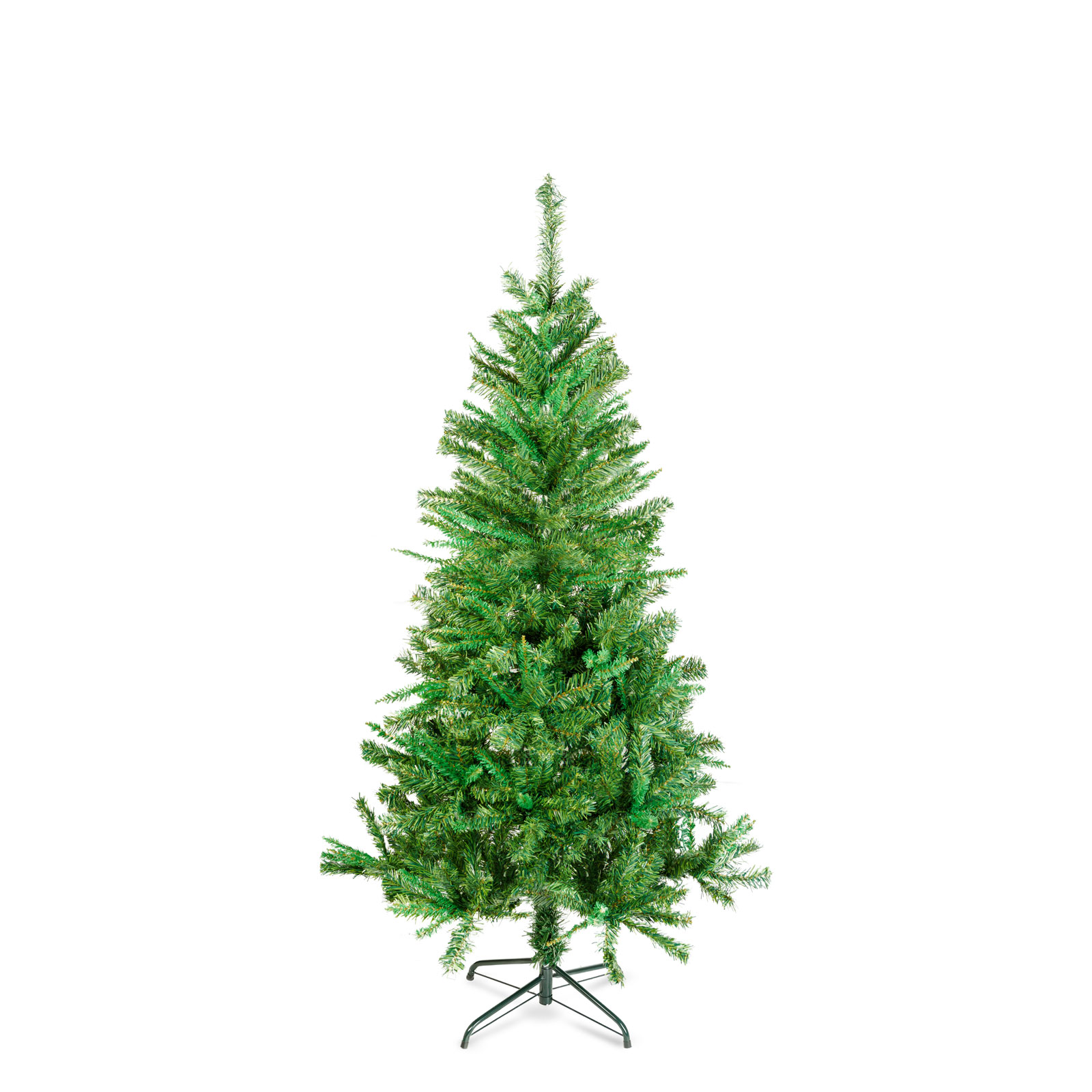 Műfenyő - 150 cm - 3D lucfenyő - kétszínű - PVC - Image 2