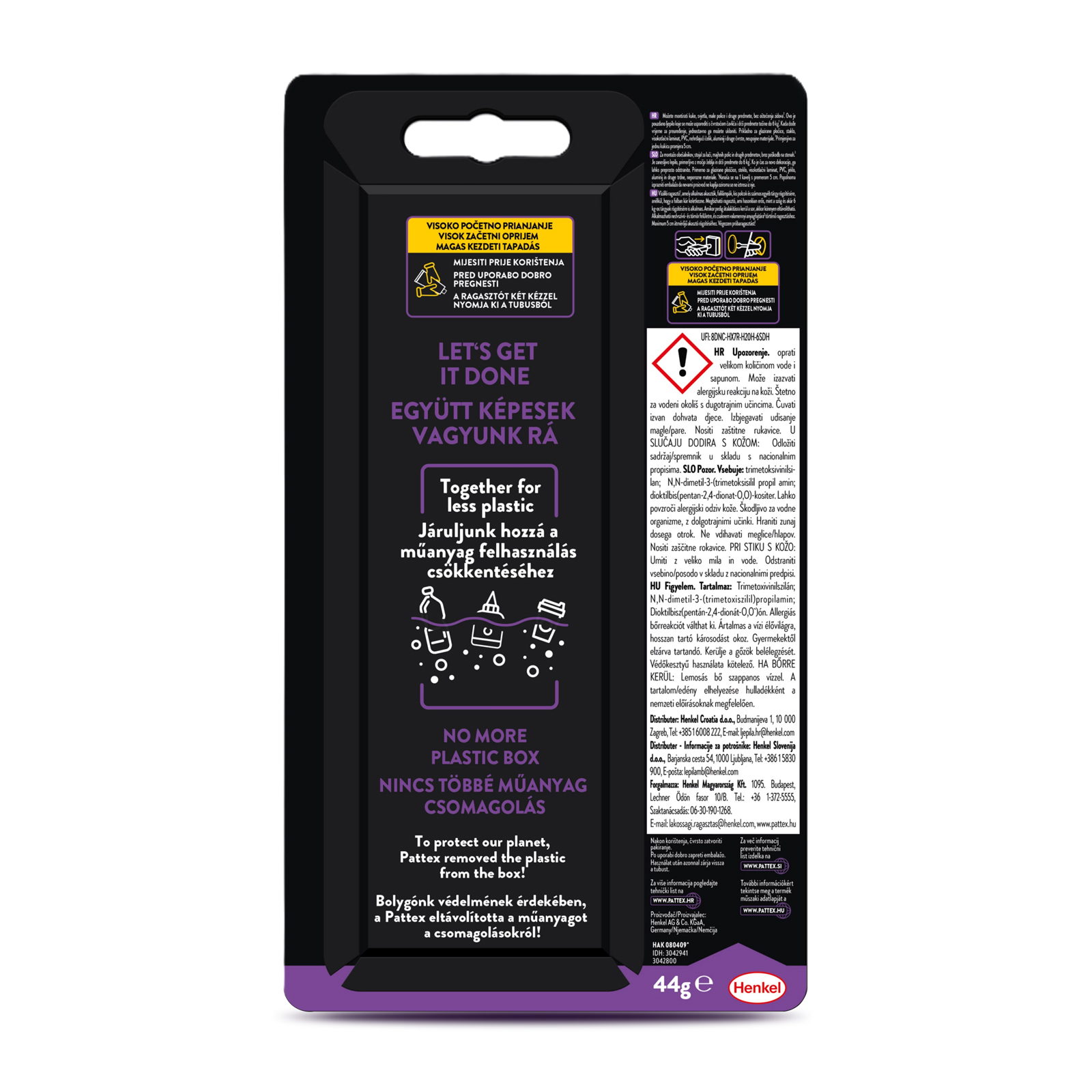 Pattex Fix & Remove - Folyékony ragasztó - visszaszedhető - 44 g - Image 2