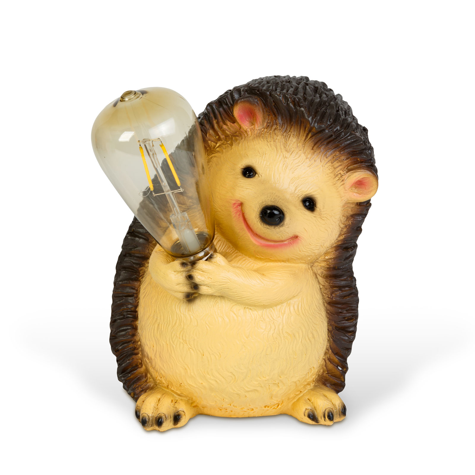 Szolár állatfigura - süni - 1 x filament LED - 16 x 19 x 23 cm - Image 3