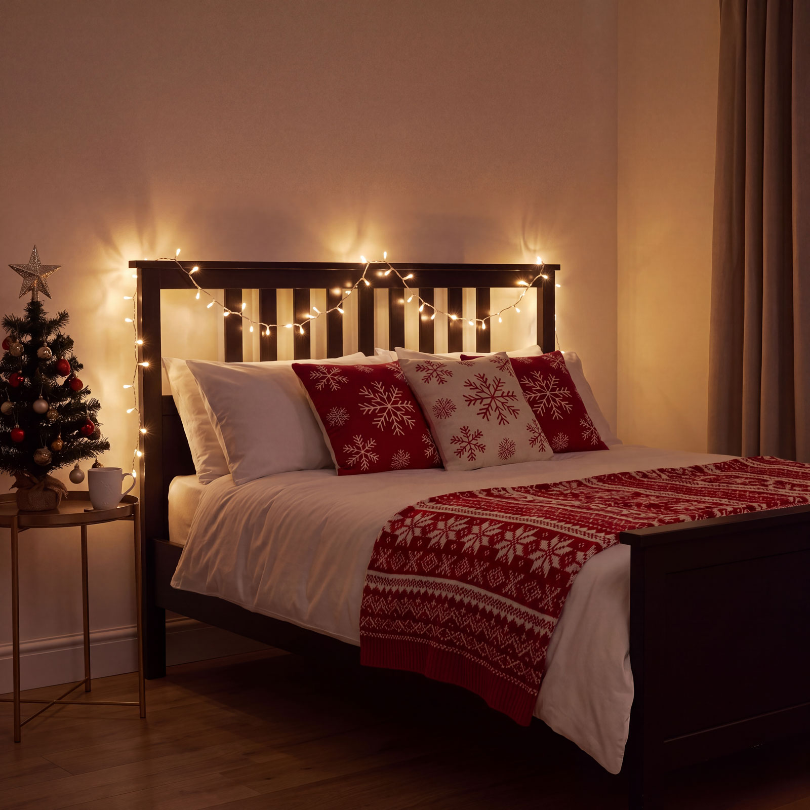 Fényfüzér - 30 m - melegfehér - 600 LED - 220-240V - 6W - átlátszó kábel - Image 3