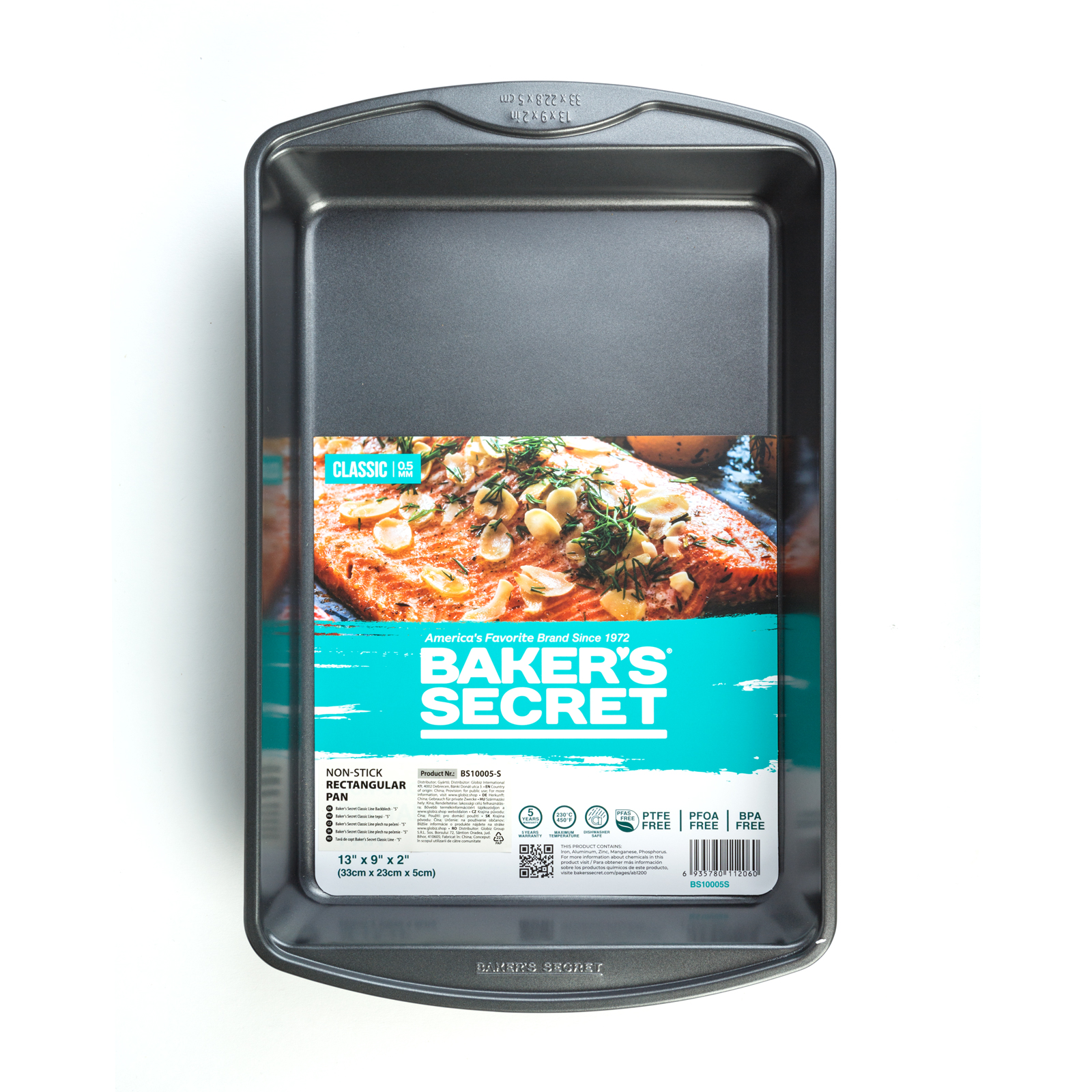 Baker’s Secret Classic Line tepsi - "S" - 38,6 x 24,2 x 5,3 cm - Image 3