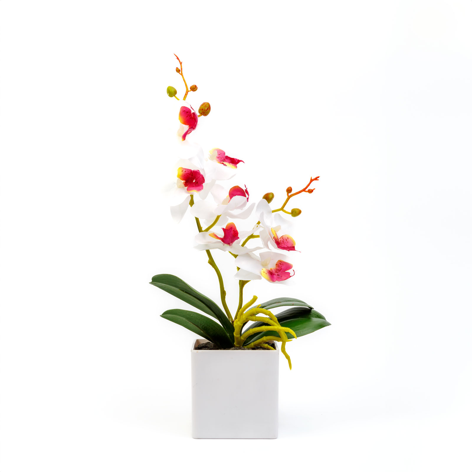 Műnövény dekoráció - orchidea - 3 féle - 37 cm - Image 4