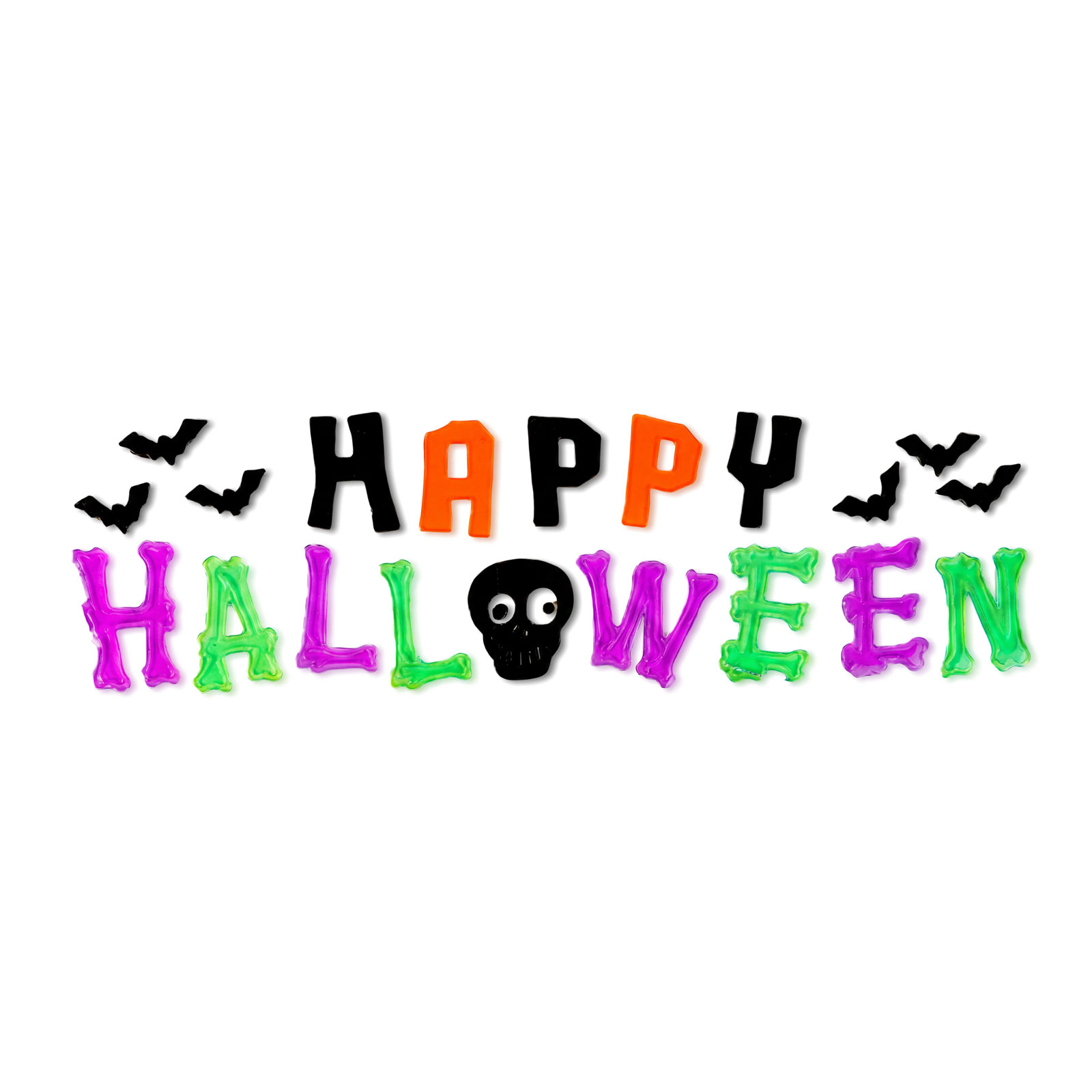 Halloween gél ablakmatrica szett - 50 x 15 cm - 2 féle - Image 4